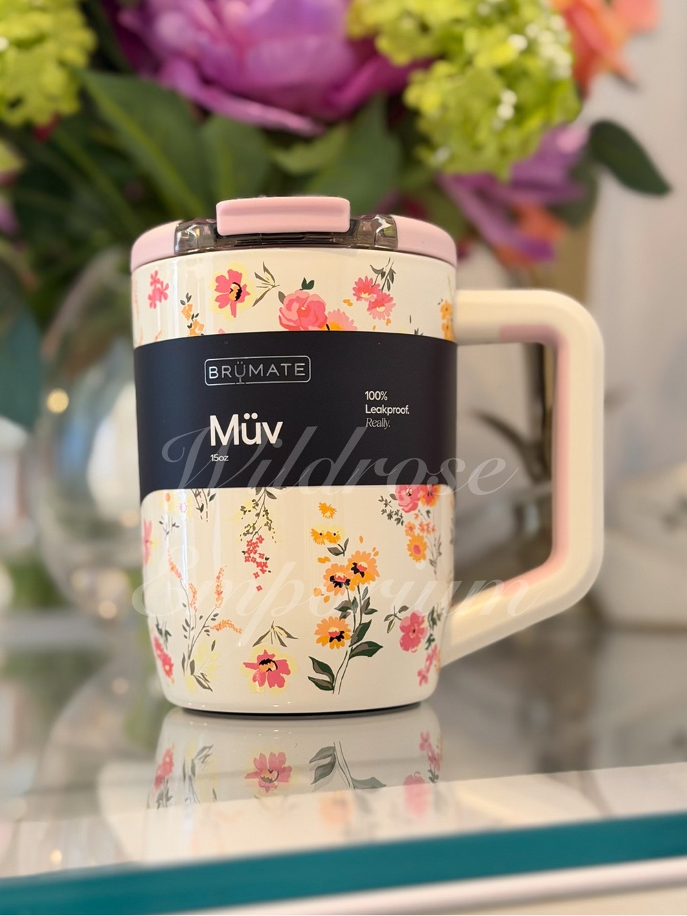 Brumate 15OZ Wildflower Whisper Muv Coffee mug new